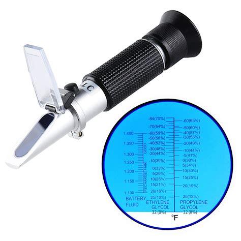 refractometer for battery testing|battery coolant tester.